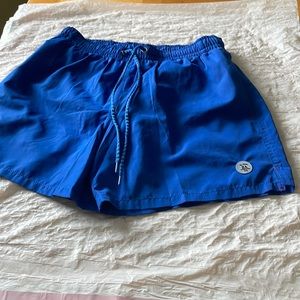 Zara blue swim shorts trunks M
